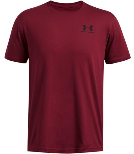 Under Armour Mens Sportstyle Short Sleeve T-Shirt Cardinal M