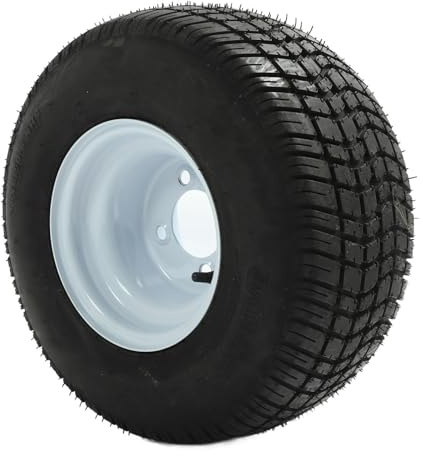 18x8.50‑8 Pneumatici per Carrello da Golf Gomma per Migliore Maneggevolezza Sostituzione del Gruppo Ruota e Pneumatico per Carrello da Golf per Carrello da Golf E‑Z‑GO,