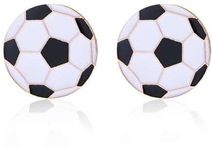 HAICN 2Pcs Football Pin Football Brooch Cute Football Lapel Pin Football Fan Fashion Brooch Simple Football Jewelry Football Pin Badge Set Backpack Scarf Decoration