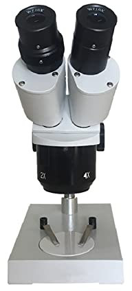 Mikroskopzubehör Fernglas-Stereomikroskop. 1x 3x. Objektive Löten Reparaturmikroskopio mit Geschenk (Lampe) Haltbarkeit und zuverlässige Leistung(WF15X)