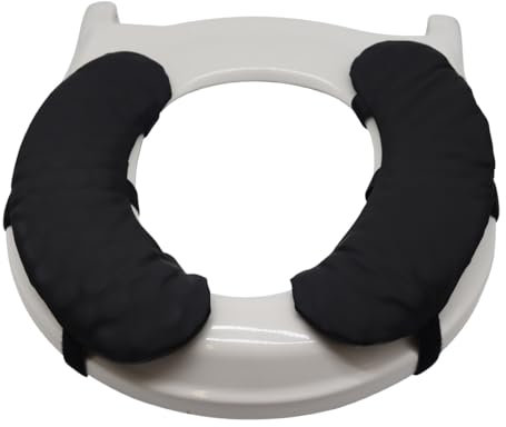 Gel Ovations Dimensional Gel Toilet Seat Cushion Covers | Made from Medical Grade Silicone for Ultimate Softness | Provides Padded Comfort and Relief from Pressure and Shear | Washable | Reusable