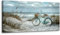 MHARTK66 Quadri Moderni Soggiorno Grandi, 50x100 cm Stampe da Parete Bicicletta da Spiaggia, Quadro Camera da Letto Su Tela Decorazioni Parete Bagno Cucina Ufficio Sala Da Pranzo