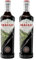 Braulio - Amaro Invecchiato in Botte di Rovere 15 Mesi, 70 cl, a Base di Erbe, Bacche e Radici, 21% Vol (Confezione da 2)