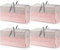 Confezione da 4 Sacchetti per Ripostiglio Extra Large e Resistente con Cerniere e Coperchi per Trasloco, Sacchetti Trasparenti per Riporre Vestiti, Scatole Grandi e Resistenti, Sacchi per il Bucato, I