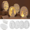 Silikonformen Gießformen Ostern,Silikonform Ostern Hase,Silikon Gießform Ostern,3D Kaninchen Gießform Kerzenformen,Ostern Giessformen,Silikon Gießform Hase,Silikonform Osterhase Eier für Osterdeko