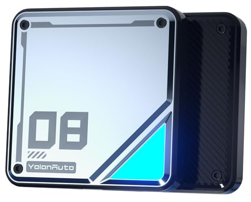YolanAuto Android 13 Multimedia-Box für BMW – 8GB RAM + 128GB ROM AI Box, Qualcomm 6125, Wi-Fi & 4G, YouTube & Netflix, kompatibel mit iDrive 6–9