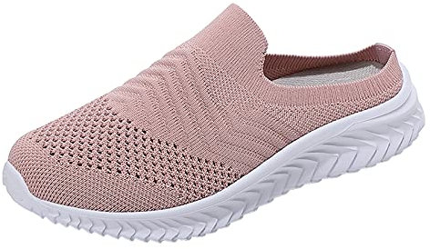 Scarpe Casual Slip-on Donna Tempo Libero Outdoor Moda Zeppe Traspirante Donna Advantage Sneaker - Donna, rosa, 39.5 EU
