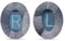 Cooling-Gel QuietComfort 35 / QC35 II, cuscinetti auricolari di ricambio in tessuto per cuffie Bose Cusion, compatibili con Bose QC25 QC2 QC15/ Around-Ear 2 AE2i AE2w/SoundTrue & SoundLink Series, blu