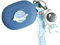PIQIUZC for Beats Studio Buds/Buds Plus/Buds + Case,Soft Silicone Anime Protective Cases,with Cute Astronaut Keychain (Blue)