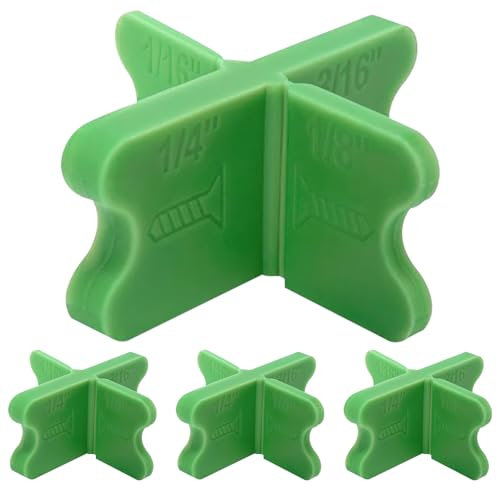 Écarteurs pour Terrasse - Jeu de 4 Écarteurs Réglables pour Pose de Sol | Accessoires pour Outils Électriques - Guide Universel pour Projets de Construction Extérieure, Particuliers et