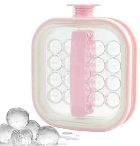 Ice Trays For Freezer - Ice Ball Maker Mould, Circle Tray Set | Large Capacity Chilling Cube Maker Mould |