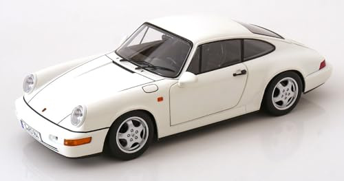 KK-Scale KKDC120241C - Porsch. 911 (964) RS with Cup Rims White 1992 with Openings - Maßstab 1/12 - Modellauto