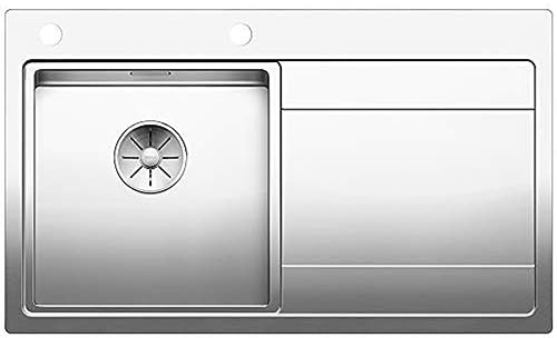 Blanco 521657 Fregadero de cocina de acero inoxidable, 45 cm Unterschrank