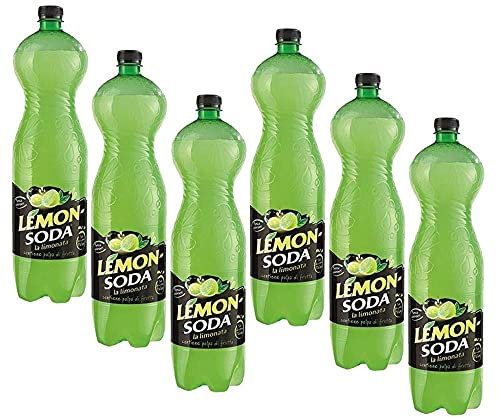 6x Campari Group Lemonsoda Limonade italienne boisson non-alcoolisée rafraîchissant bouteille PET 1Lt