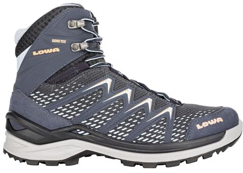 LOWA Stiefel mittel Innox PRO GTX MID Ws stahlblau/lachs 42