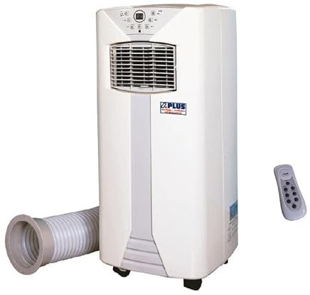 Splus - Climatiseur mobile industriel puissance froid 2350 W, 2100 W reversible sur roues - CM 25 TR S.PLUS