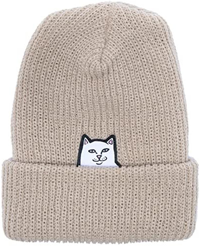 RIPNDIP Beanie Lord Nermal (Cream), Einheitsgröße