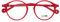 DIDINSKY Presbyopie Lesebrille oder Presbyopie Anti Blaulicht Anti Blaulicht für Männer und Frauen. Rubber Touch, flexible Bügel und entspiegelte Gläser. Cherry +2.0 - UFFIZI BIO