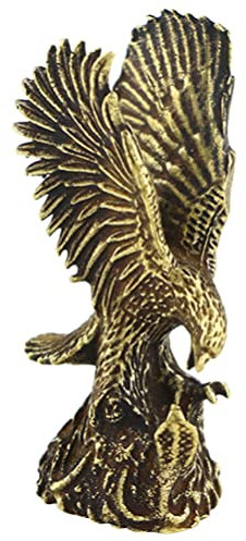 BESPORTBLE Adler Form Figur Messing Kleiner Adler Skulptur Vintage Adler Dekoration