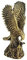 BESPORTBLE Adler Form Figur Messing Kleiner Adler Skulptur Vintage Adler Dekoration