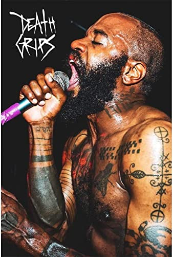 HOLYDAY Presents Death Grips Poster, gerollt, 30,5 x 40,6 cm