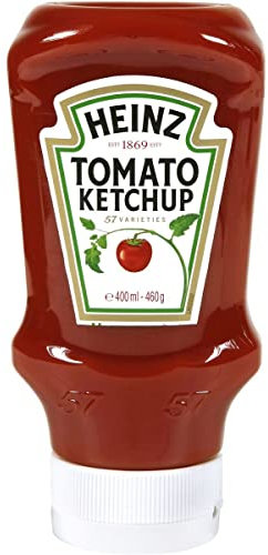 HEINZ Tomato Ketchup Bottle Flexible 460 g Pack of 3
