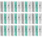 Lot de 100 pinces à linge solides et durables pour corde à linge lourde, résistantes au vent, à la rouille, en plastique pour intérieur et extérieur, multicolore