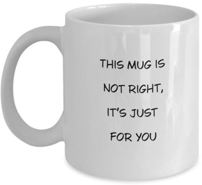 Linkshänder-Kaffeetasse – lustiges Geschenk für Linkshänder, beidhändiges Geschenk