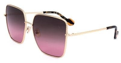 Lanvin Unisex LNV125S Sunglasses, 727 Gold/Gradient Grey Rose, 60