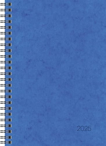 BRUNNEN Buchkalender Mod. 796 2025 | A5, Karton, blau