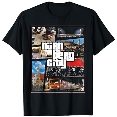NBG City - Nürnberg Fußball Fans Game-Style T-Shirt