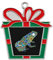 Tribe Tattoo Frosch Weihnachtsschmuck Christbaumschmuck Xmas Deko Anhänger Trapez