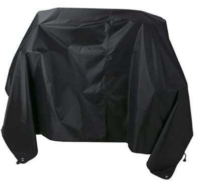 Oxford Funda Antirrayas Protectora de Negra Tela, Batería | Doble Cara Negro Plata, Cubierta para Batería de Jazz , Protección Solar E, Polvo