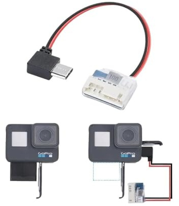 WZQOZSH Netzteil mit Typ-C-auf-5V-Balancerstecker für Laden von GoPro Hero 6/7/8/9/10 für FPV-Drohnen