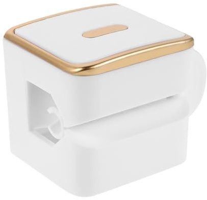 VILLCASE Zahnpasta Quetscher mit Rollmechanismus Kunststoff Weiß Wandmontierbar Tubenroller für Zahnpasta Haargel Creme und Kleber Platzsparender Badezimmer Organizer