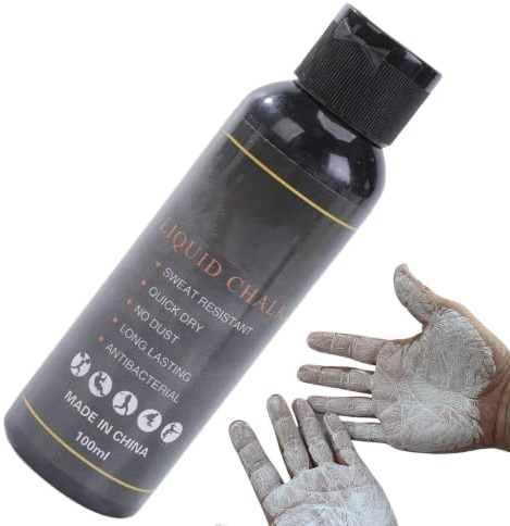 Générique Liquid Gym Chalk, rutschfestes Pulver für die Hände, rutschfest, für Tanz an der Stange – Fitness, Badminton, Tennis, Tanz, Golf, Gymnastik, Klettern