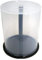 2 x 100 Empty CD DVD Cakebox Storage Tub Plastic Case for DVD CD Bluray Discs Spindle cake box (Holds 200 discs)