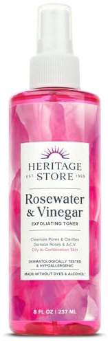 Heritage - Rose Petals Vinaigre de Rosewater - 8 once liquide