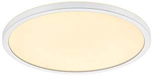 Nordlux LED-Wand-/Deckenleuchte OJA 29, Ø 29.4cm, Höhe 2.3cm, 18W 2700K 1600lm 120°, Weiß EEK: A++ - A