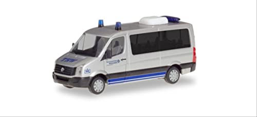 Herpa VW Crafter Bus Flat Roof - MTW ESS THW Achim: 1.87