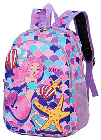 CHERUBIC Toddler backpack, Kids Children Backpack Cartoon Travel Lightweight Bag Daypack