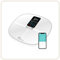 LITTLE BALANCE 8464 Cardio Connect 4 Classic Impedanzmesser angeschlossen, Hartglas, weiß