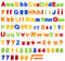 kramow 106 PCS Magnetic Learning Letters and Numbers, Alphabet Magnets Educational Toy for Toddlers Preschool Learning, Spelling, Counting
