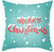 Kissenbezüge 40X40, Kissenbezug Christmas Weißer Schnee Polyester Neuheit Weihnachtsschmuck