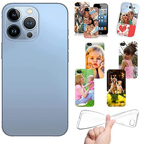 Stileitaliano Cover Personalizzata per iPhone 13 PRO Personalizzabile con Foto Testi Disegni e Grafiche Personalizzate