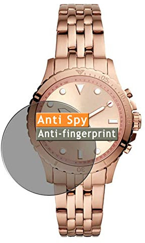 Vaxson Anti Spy Schutzfolie kompatibel mit Fossil Hybrid Smartwatch FB-01 FTW5070 Smartwatch smart watchfolien Displayschutzfolie ( nicht Panzer Schutz Glas folie SchutzGlas nicht PanzerGlas ) Neue