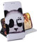 Case for Nokia 4.2, Animal Painted Wallet Phone Case, Magnetic Buckle Card Slot Flip Cover for Nokia 4.2 Case PU Leather, Panda