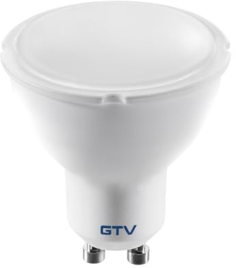 GTV LED Leuchtmittel GU10 1,0W 110lm 4000K Neutralweiß 230V 120° Abstrahlwinkel Reflektorlampe Sparlampe