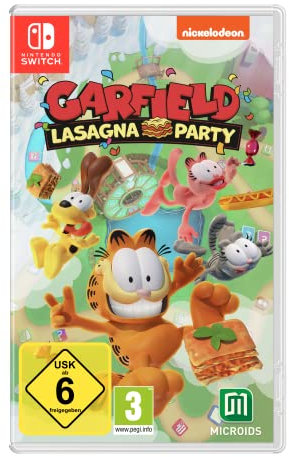 Garfield Lasagna Party,1 Nintendo Switch-Spiel