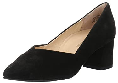 Paul Green Pumps 3740-093, Rauleder, Schwarz, Damen EU 7/40,5